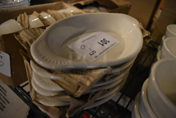 6 White Ceramic Single Serving Casserole Dishes. 10x5x1.5. 6 Times Your Bid! - Image 2 of 2