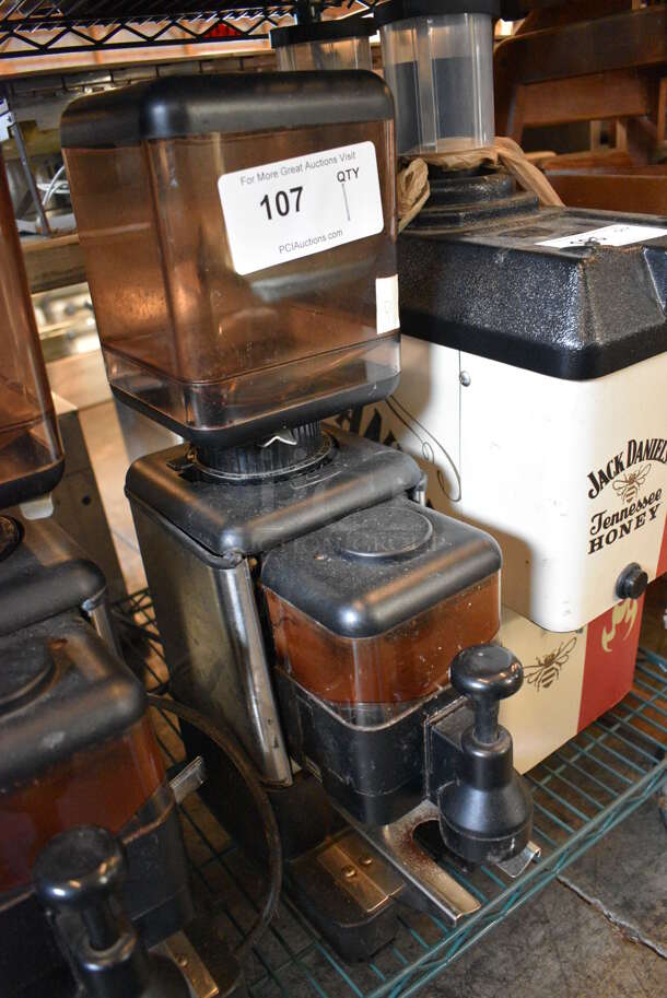 NICE! Faema Model MPN Metal Commercial Countertop Espresso Bean Grinder. 110 Volts, 1 Phase. 7x13x22. Tested and Working! - Image 2 of 6