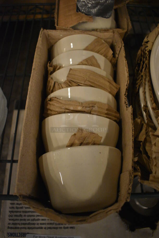 12 BRAND NEW IN BOX! White Ceramic Bowls. 4x4x2.5. 12 Times Your Bid! - Image 2 of 2