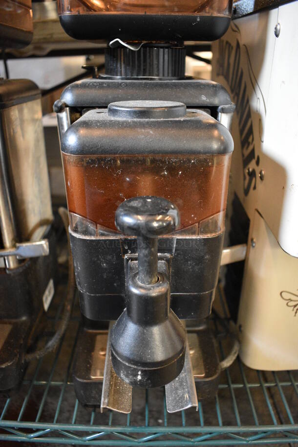 NICE! Faema Model MPN Metal Commercial Countertop Espresso Bean Grinder. 110 Volts, 1 Phase. 7x13x22. Tested and Working! - Image 4 of 6