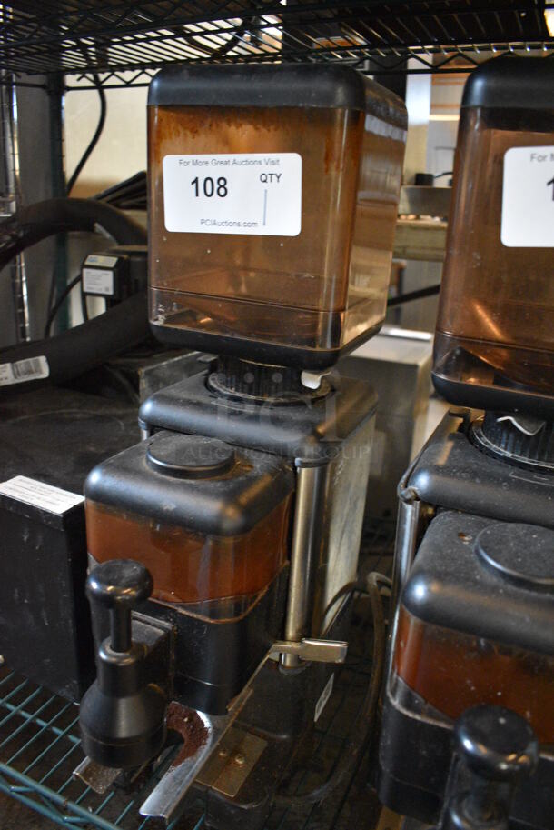 NICE! Faema Model MPN Metal Commercial Countertop Espresso Bean Grinder. 110 Volts, 1 Phase. 7x13x22. Tested and Working! - Image 2 of 4
