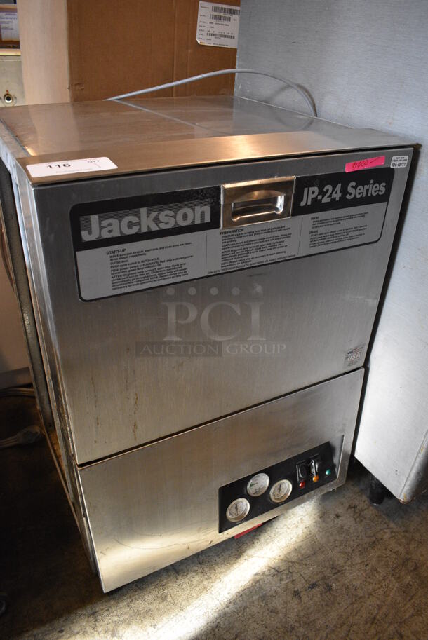 FANTASTIC! Jackson Model JP-24 Series Stainless Steel Commercial Undercounter Dishwasher. 24.5x24.5x33 - Image 2 of 8