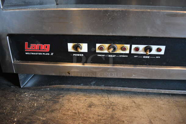 NICE! Lang Model 148EMN-208 Stainless Steel Commercial Electric Powered Cheese Melter. 208 Volts. 48x16.5x22 - Image 5 of 9