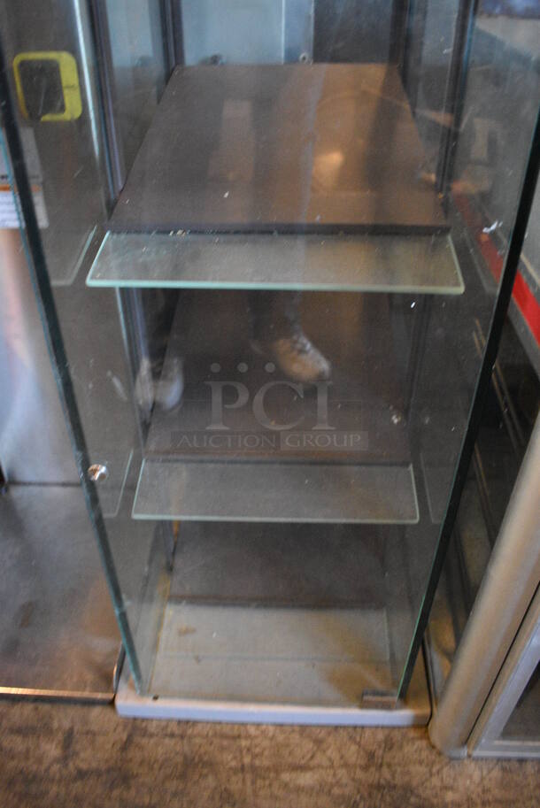 Metal and Glass Commercial Merchandiser Case. 15x22.5x35.5 - Image 4 of 6