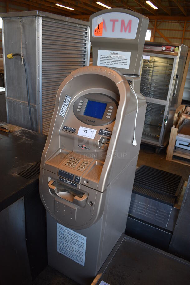SWEET! Hyosung Mini-Bank Metal Commercial Floor Style ATM Machine. 16x23x67 - Image 2 of 9