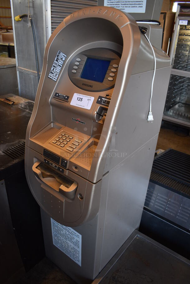 SWEET! Hyosung Mini-Bank Metal Commercial Floor Style ATM Machine. 16x23x67 - Image 6 of 9