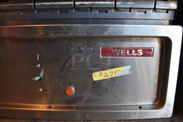 NICE! Wells Model 6196 Stainless Steel Commercial Drop In Electric Powered Flat Top Griddle. Appears To Be New! 208 Volts. 36.5x24x8 - Image 6 of 7