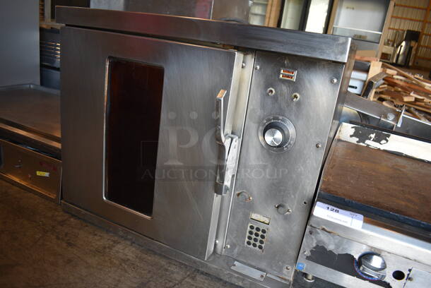 WOW! Hobart Model CN85 Stainless Steel Commercial Electric Powered Half Size Convection Oven w/ View Through Door, Metal Oven Racks and Thermostatic Controls. 30x26x25.5 - Image 2 of 8