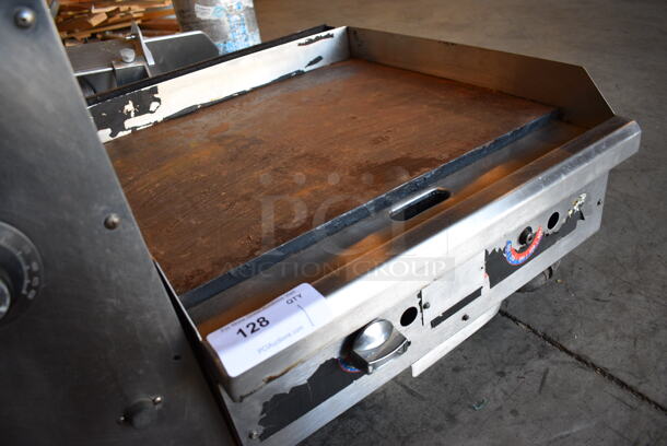 NICE! Star Model 624 Stainless Steel Commercial Countertop Gas Powered Flat Top Griddle. 24x28x14 - Image 2 of 7