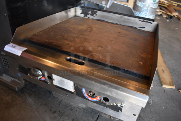 NICE! Star Model 624 Stainless Steel Commercial Countertop Gas Powered Flat Top Griddle. 24x28x14 - Image 3 of 7
