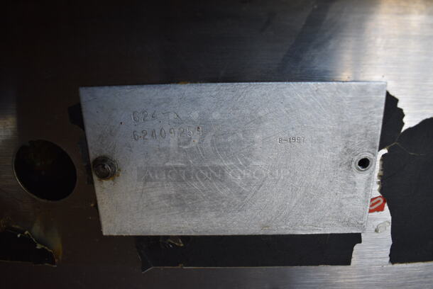 NICE! Star Model 624 Stainless Steel Commercial Countertop Gas Powered Flat Top Griddle. 24x28x14 - Image 4 of 7