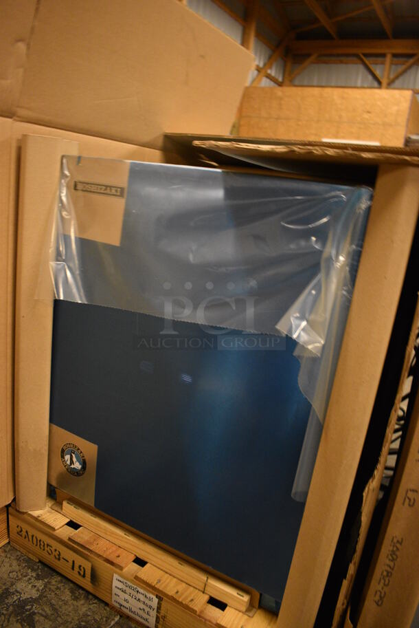 BRAND NEW! Hoshizaki Model KMS-822MLH Stainless Steel Commercial Remote Cooled Ice Head. 115-120 Volts, 1 Phase. 22x24.5x27.5 - Image 2 of 6