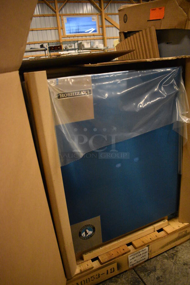 BRAND NEW! Hoshizaki Model KMS-822MLH Stainless Steel Commercial Remote Cooled Ice Head. 115-120 Volts, 1 Phase. 22x24.5x27.5 - Image 3 of 6