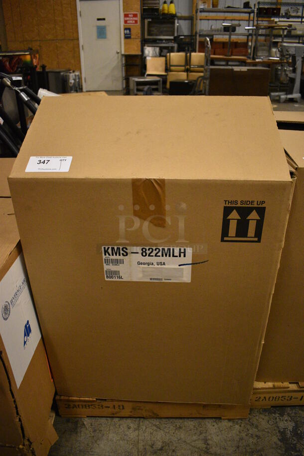BRAND NEW! Hoshizaki Model KMS-822MLH Stainless Steel Commercial Remote Cooled Ice Head. 115-120 Volts, 1 Phase. 22x24.5x27.5 - Image 5 of 5