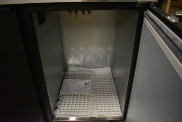 BRAND NEW! 2014 Micro Matic Model MDD-58W Metal Commercial 2 Door Direct Draw Kegerator. 115 Volts, 1 Phase. 59.5x29x57.5. Tested and Working! - Image 3 of 9