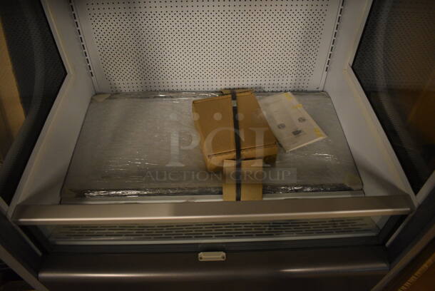 BRAND NEW! Beverage Air Model VM-7 Stainless Steel Commercial Floor Style Open Grab N Go Merchandiser. 120 Volts, 1 Phase. 34x30x57. Tested and Working! - Image 4 of 7