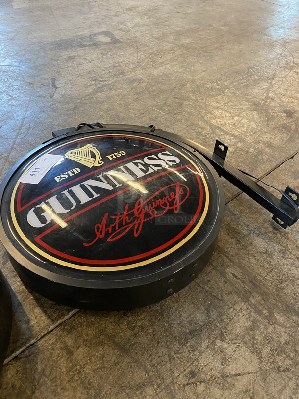 Guinness Sign. 21x4x24 - Image 2 of 3
