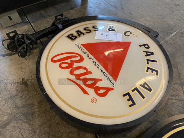 Bass & Co Pale Ale Sign. 21x4x24 - Image 2 of 3