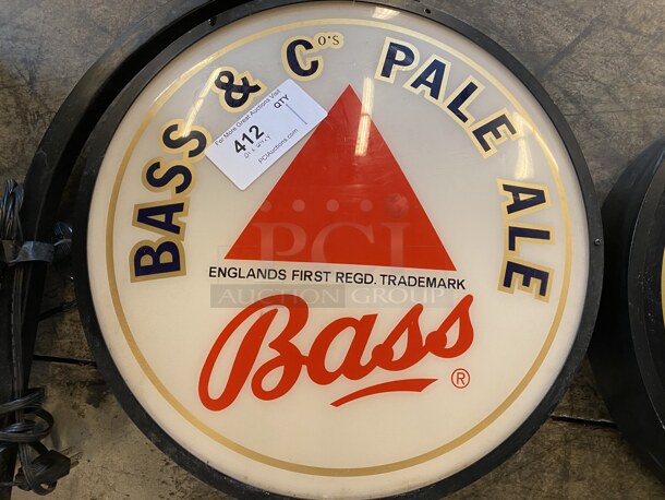 Bass & Co Pale Ale Sign. 21x4x24 - Image 3 of 3