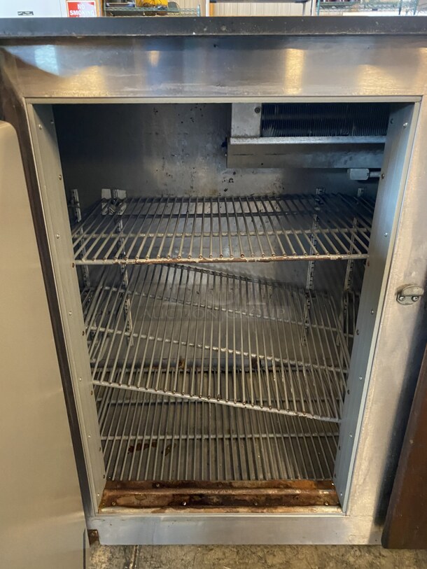 Perlick Model C5064ESCUL Metal Commercial 3 Door Undercounter Cooler. 115 Volts, 1 Phase. 87x24x41. Tested and Does Not Power On - Image 5 of 7