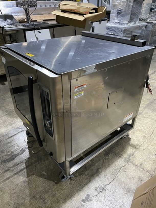 AMAZING! Baxter Commercial Electric Powered Convection Oven! With View Through Door! With Digital Touch Controls! All Stainless Steel! Model ML132512EU! On Casters! Working When Removed! - Image 4 of 9