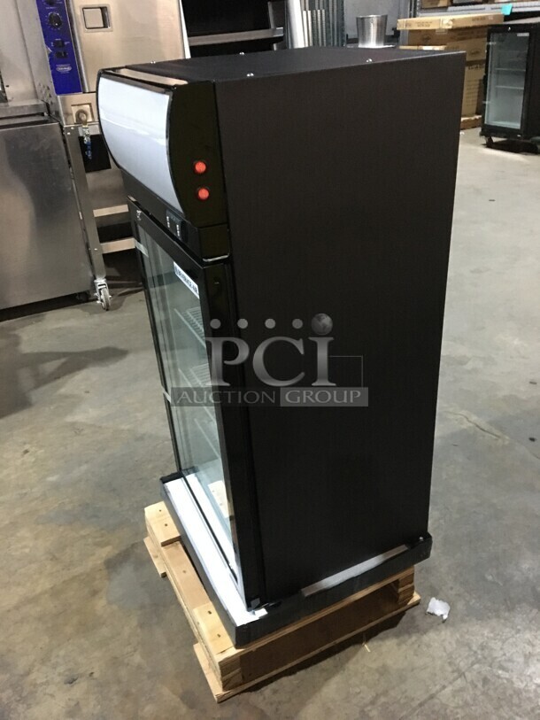 GREAT! NEW IN THE BOX! Beverage Air Commercial Countertop Reach In Freezer Merchandiser! With Poly Coated Racks! Model CTF31B! 115V! - Image 4 of 11