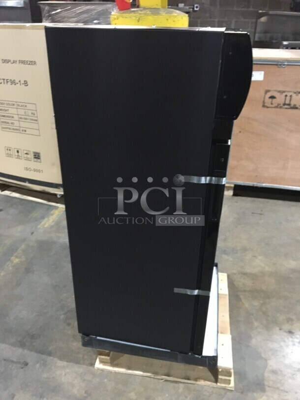 GREAT! NEW IN THE BOX! Beverage Air Commercial Countertop Reach In Freezer Merchandiser! With Poly Coated Racks! Model CTF31B! 115V! - Image 6 of 11