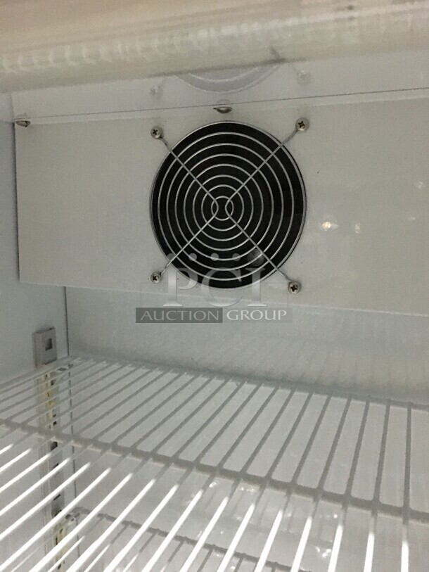 GREAT! NEW IN THE BOX! Beverage Air Commercial Countertop Reach In Freezer Merchandiser! With Poly Coated Racks! Model CTF31B! 115V! - Image 9 of 11