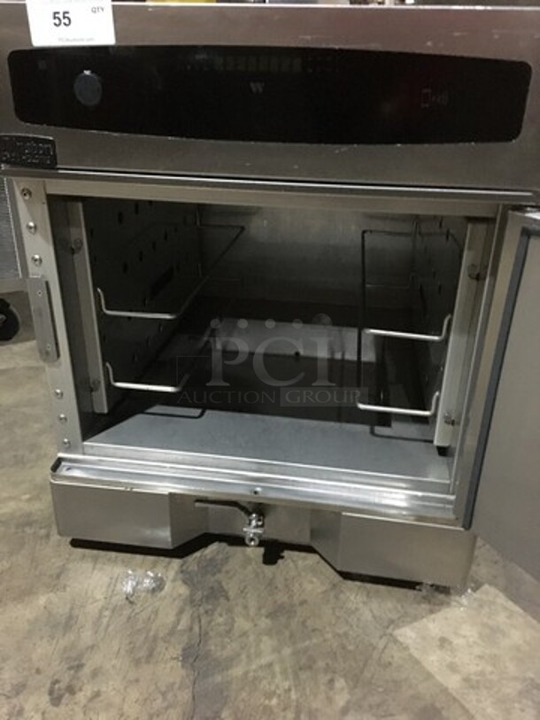 Winston Commercial Food Holding Cabinet! All Stainless Steel! Holds Full Size Trays! Model HOV504UVE Serial 201906050117! 120V 1Phase!  - Image 5 of 8
