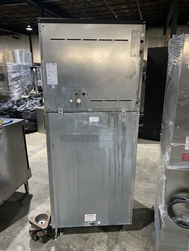 Ice-O-Matic Commercial Ice Making Machine! On Ice Bin! All Stainless Steel! Model ICE1006HW5 Serial 15061280013097! 208/230V! On Legs! 2 X Your Bid! Makes One Unit! - Image 5 of 7