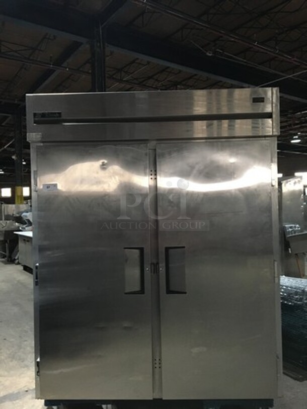 True Commercial 2 Door Roll In Rack Freezer/Dough Retarder! All Stainless Steel! Model TG2FRI2S Serial 7309816! 115/208/230V 1Phase!