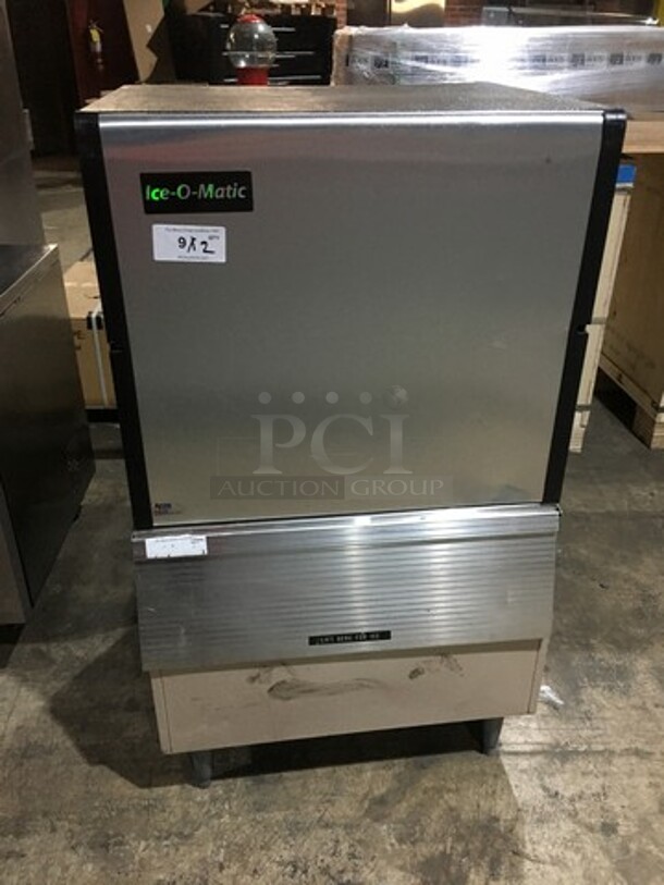 Ice-O-Matic Commercial 1000LBS Ice Making Machine! On Ice Bin! Model ICE1006HA4 Serial 12041280012136! 208/230V 1Phase! On Legs! 2 X Your Bid! Makes One Unit!