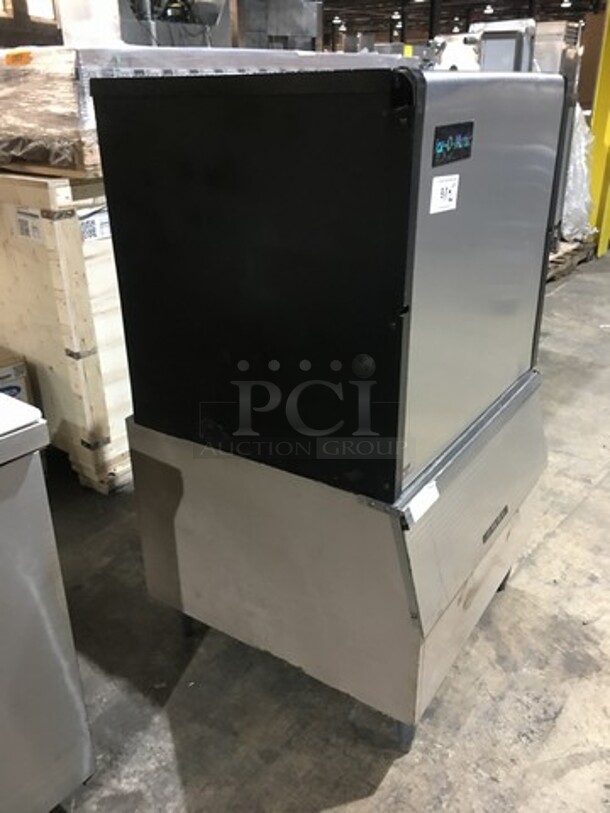 Ice-O-Matic Commercial 1000LBS Ice Making Machine! On Ice Bin! Model ICE1006HA4 Serial 12041280012136! 208/230V 1Phase! On Legs! 2 X Your Bid! Makes One Unit! - Image 2 of 7