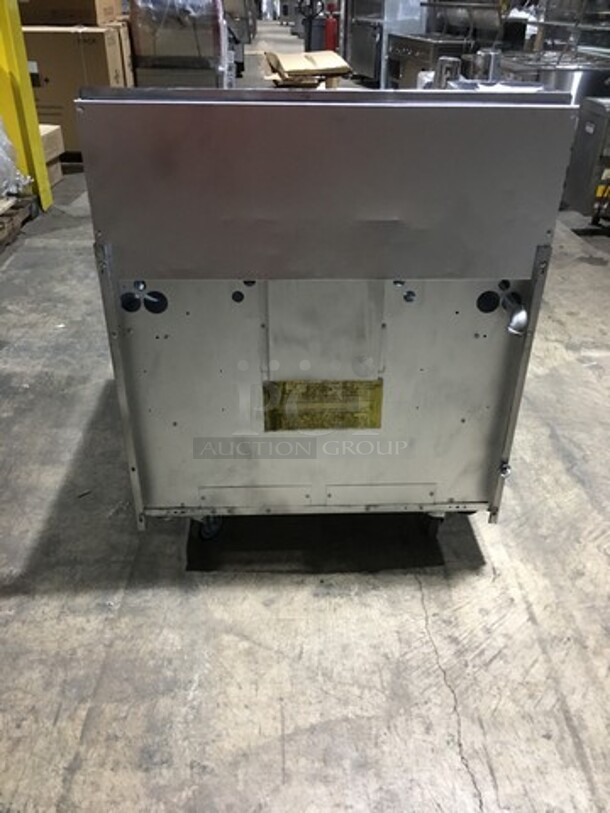 American Range Commercial Natural Gas Powered 6 Burner Stove! With Underneath Storage Space! All Stainless Steel! On Casters! - Image 3 of 8