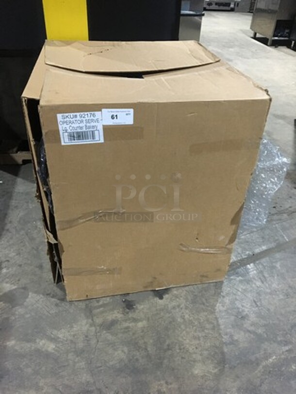 IN THE BOX! Otis Spunkmeyer Commercial Countertop Cookie Display Case! - Image 1 of 7