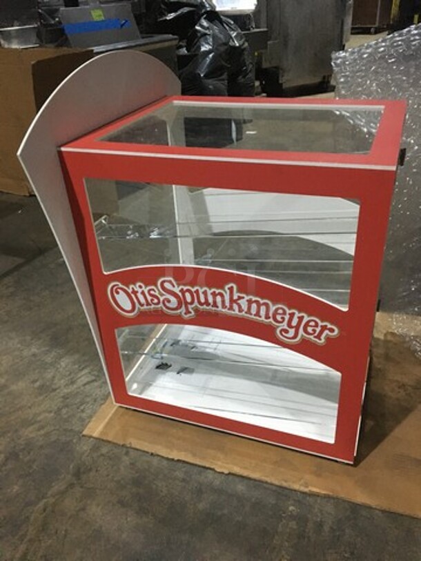 IN THE BOX! Otis Spunkmeyer Commercial Countertop Cookie Display Case! - Image 4 of 7