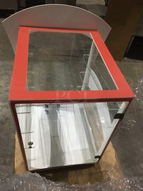 IN THE BOX! Otis Spunkmeyer Commercial Countertop Cookie Display Case! - Image 5 of 7