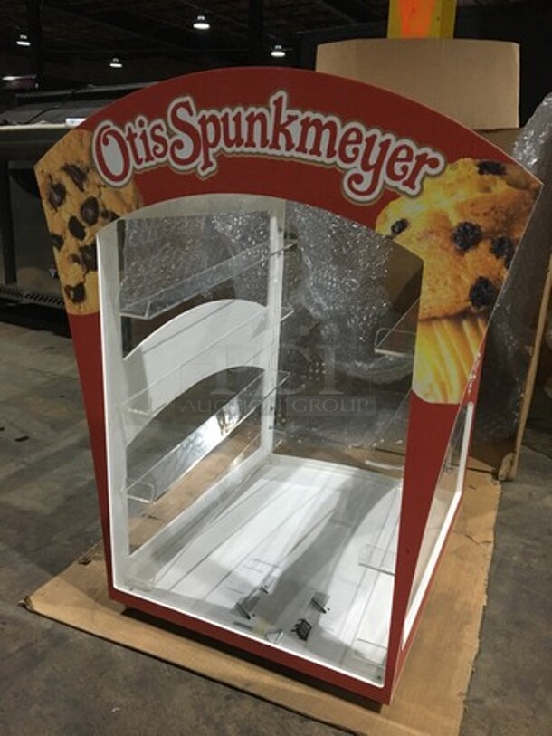 IN THE BOX! Otis Spunkmeyer Commercial Countertop Cookie Display Case! - Image 6 of 7