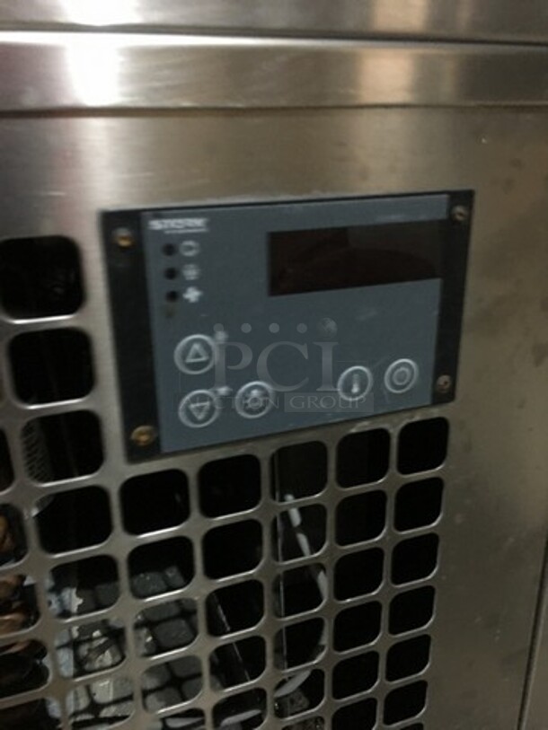 RPI Commercial Refrigerated Cold Pan! With Serving Shelf! All Stainless Steel! With Cutting Board! Model VICD327RSLSC Serial 12085244! 115V 1Phase! On Legs!
 - Image 8 of 10