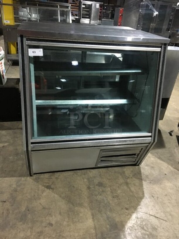 Leader 48 Inch Glass Front Deli Display Case Merchandiser! Model LB48! 115V 1 Phase!
