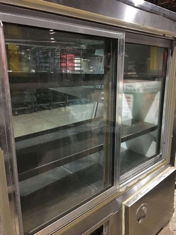 Leader 48 Inch Glass Front Deli Display Case Merchandiser! Model LB48! 115V 1 Phase!
 - Image 5 of 10