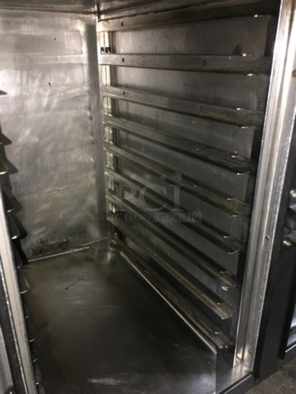 FWE Commercial 2 Door Food Warming/Holding Cabinet! All Stainless Steel! Model HLC16CHP Serial 133648003! 120V! On Commercial Casters!
 - Image 7 of 9