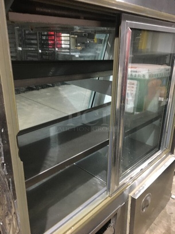 Leader 48 Inch Glass Front Deli Display Case Merchandiser! Model LB48! 115V 1 Phase!
 - Image 6 of 10
