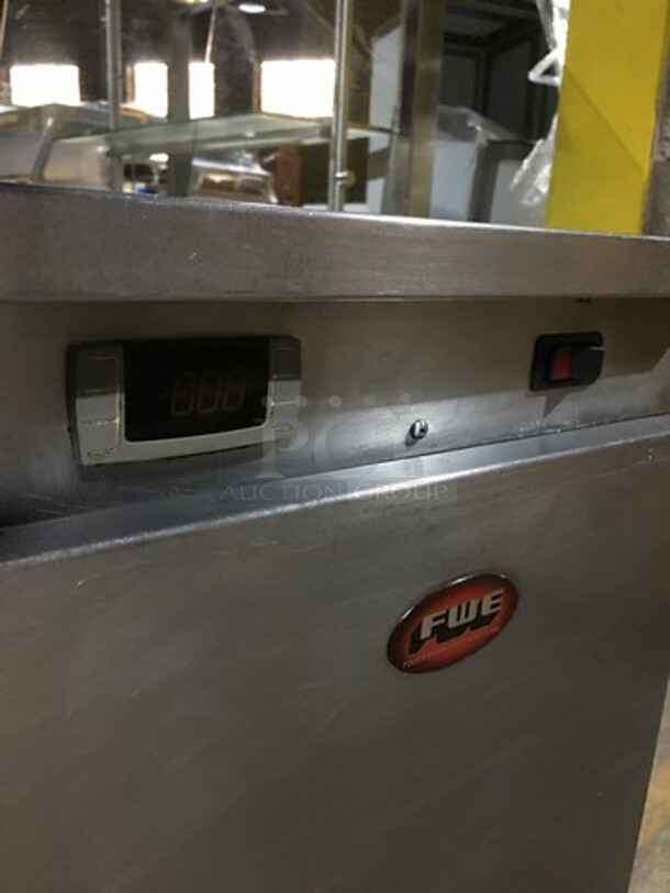 FWE Commercial 2 Door Food Warming/Holding Cabinet! All Stainless Steel! Model HLC16CHP Serial 133648003! 120V! On Commercial Casters!
 - Image 8 of 9