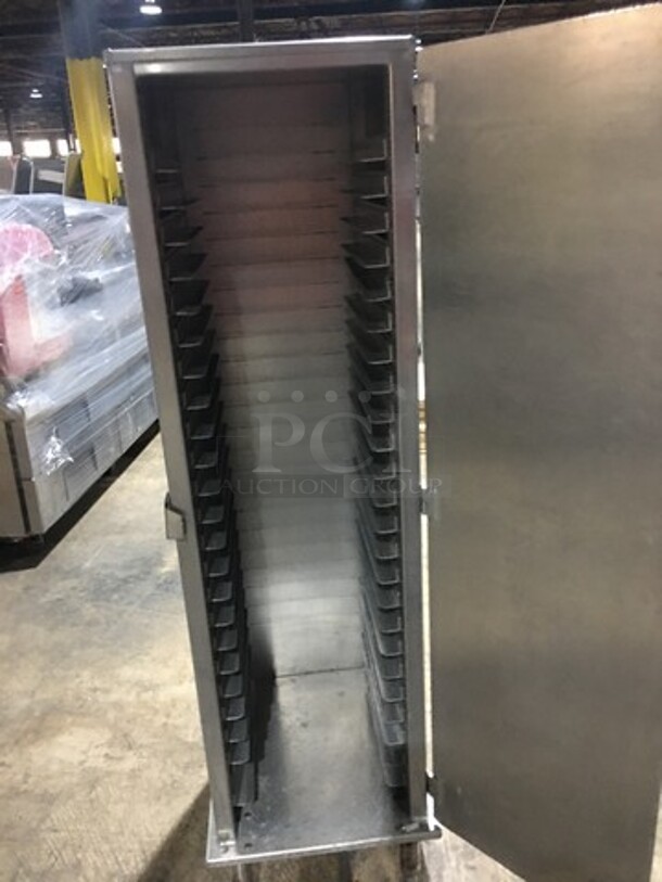 Lockwood Commercial Enclosed Pan Rack! Model CA60RR25! On Legs!
 - Image 6 of 7