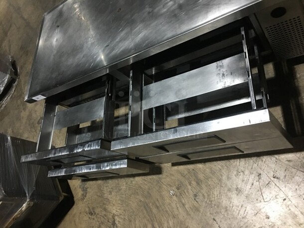 True Commercial Refrigerated 4 Drawer Chef Base! All Stainless Steel! Model TRCB72 Serial 7261148! 115V 1Phase! - Image 6 of 9