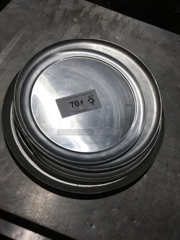Round Food Serving Trays! 7 X Your Bid! - Image 4 of 5