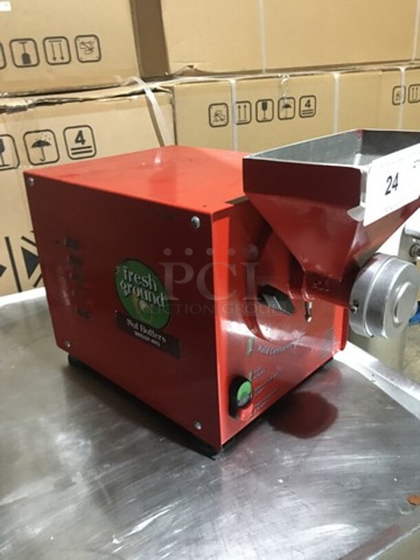 2017 Late Model! Old Tyme Peanut Grinder Machine! Model PN2 Serial A17111341! 115V 1 Phase! - Image 3 of 9