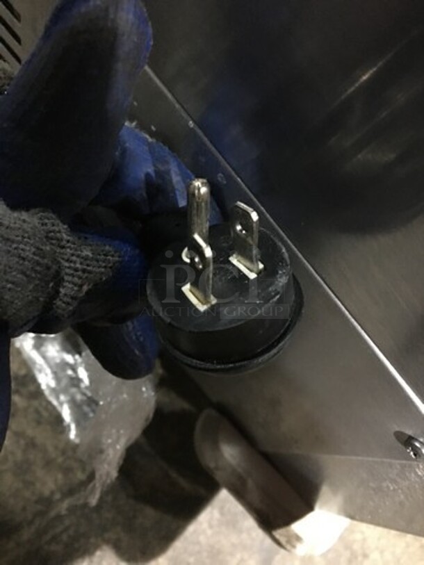 Beverage Air Commercial 1 Sided Milk Cooler! All Stainless Steel! Model SM49NS105 Serial 11102230! 115V 1Phase! On Commercial Casters!
 - Image 8 of 8