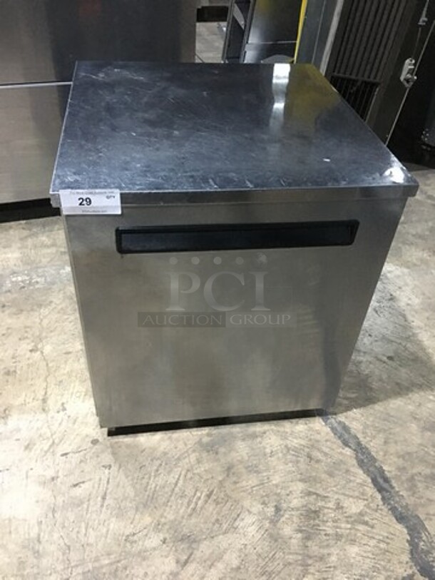 Delfield Commercial One Door Lowboy/Worktop Cooler! All Stainless Steel! 115V 1 Phase! - Image 1 of 8